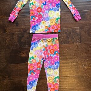 Little Sleepies Two Piece Pajama Set - Mothers Day Floral Blooms